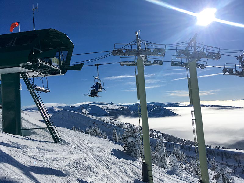 Grand Targhee ski day