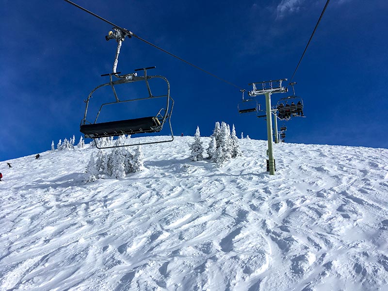 Powder day at Grand Targhee